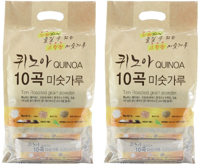 태광선식 퀴노아 10곡 미숫가루, 1kg, 2개
