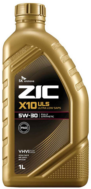 지크 SK엔무브 X10 ULS 엔진오일, 1개, 5w30, 1L