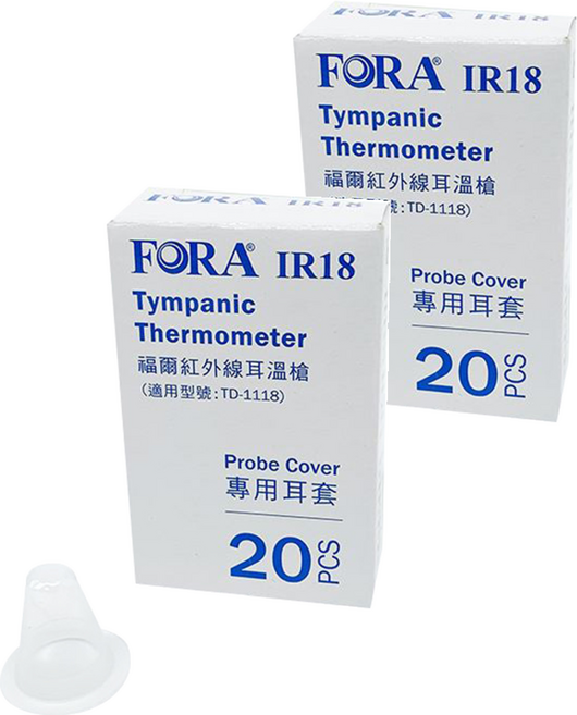 포라 체온계 프로브 커버 IR18 20p, 2개