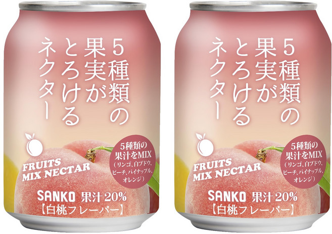 日本 SANKO 極致綜合果汁, 280ml, 2個