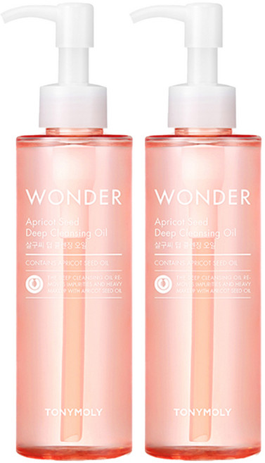 토니모리 원더 살구씨 딥 클렌징 오일, 190ml, 2개