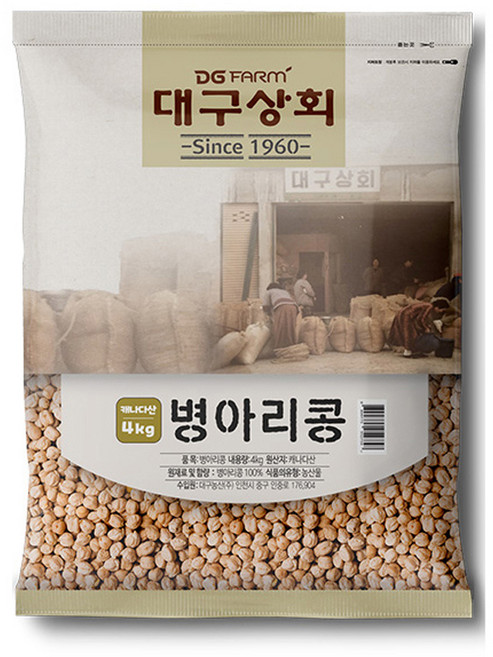 대구농산 캐나다 병아리콩, 4kg, 1개