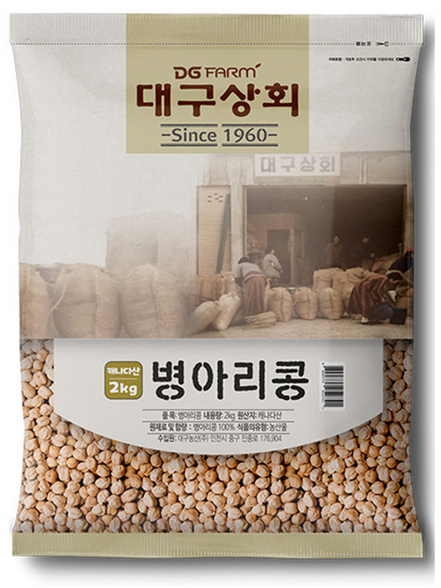 대구농산 캐나다 병아리콩, 2kg, 1개