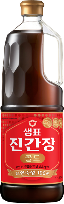 샘표 진간장 골드, 1.7L, 1개