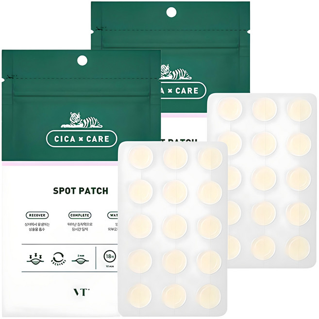 브이티코스메틱 시카 스팟 패치, 48개입, 2개