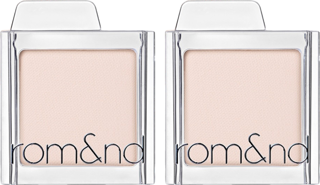 롬앤 슬라이드 인 싱글 아이섀도, M01 웜 볼류머, 2개