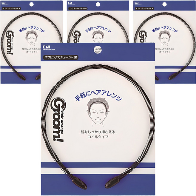 카이 스프링 카츄사 머리띠, 4개