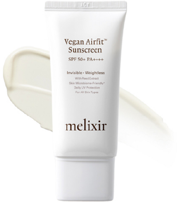 멜릭서 비건 에어핏 선스크린 SPF50+ PA++++, 50ml, 1개