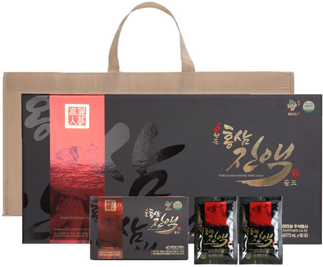 고려인삼 6년근 홍삼진액 골드, 1개, 4.2L