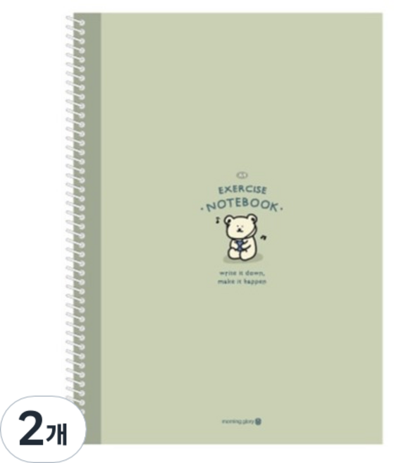 모닝글로리 4500 A4 연습장, 랜덤발송, 2개