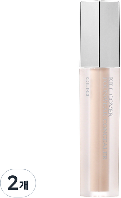 CLIO 珂莉奧 Kill Cover 高遮瑕粉底液, 2個, 4 薑黃色