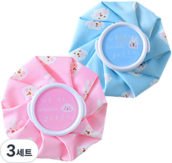 MEO 多功能粉彩冰袋 2款 14.5 x 14.5 cm, 3套