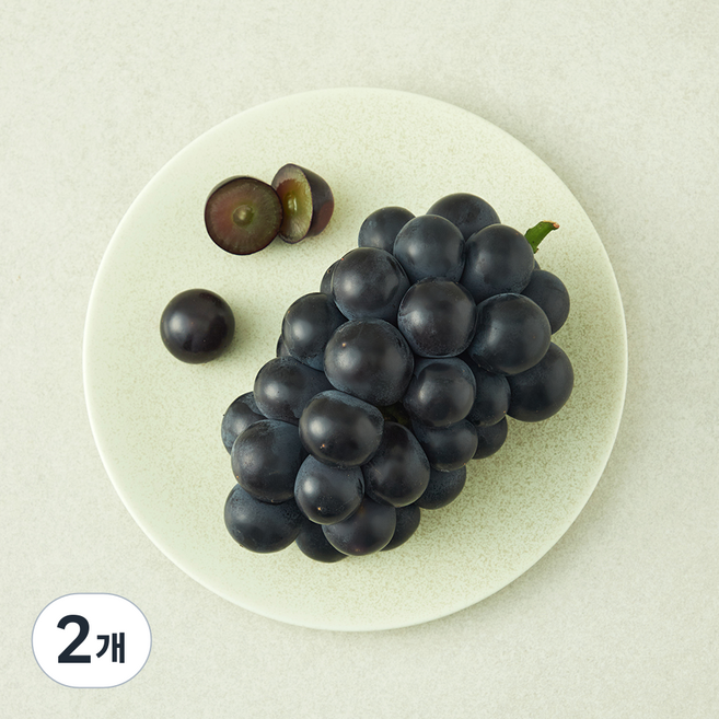 국내산 곰곰 거봉, 2개, 450g