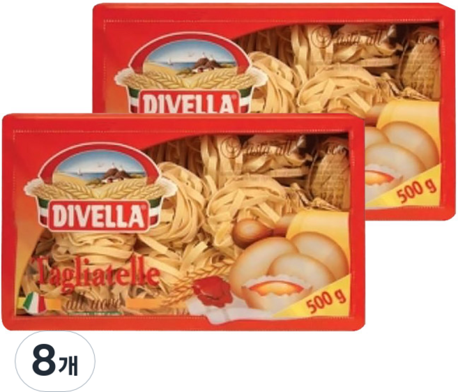 DIVELLA 德威樂 千層寬麵, 500g, 8個