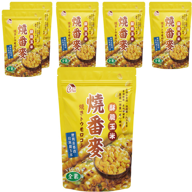 CACHA 卡恰 燒番麥酥脆玉米, 70g, 6包