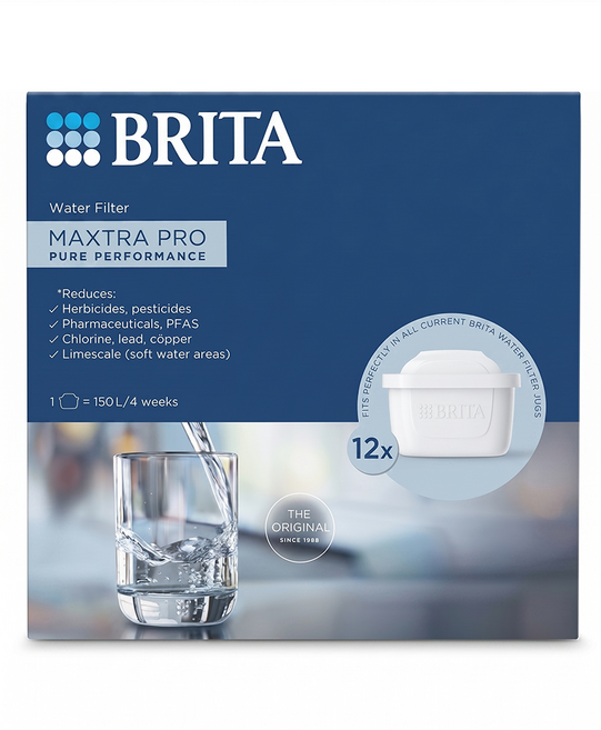 BRITA MAXTRA PRO ALL-IN-ONE 濾芯 12顆, 白色, 1盒
