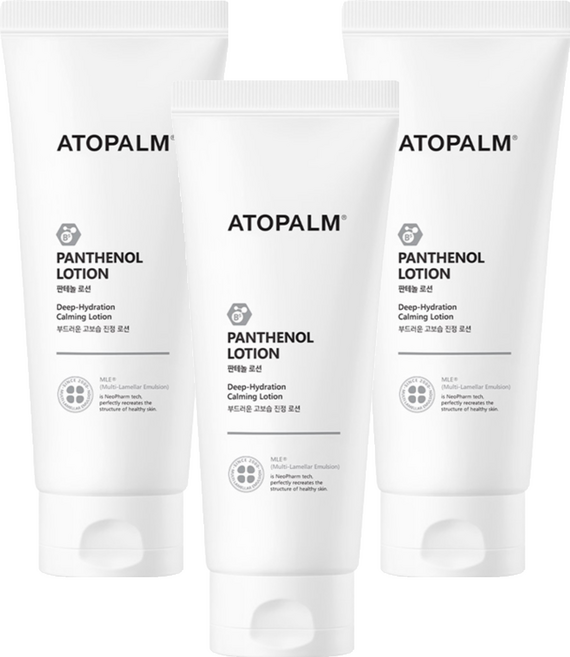 아토팜 판테놀 로션, 180ml, 3개