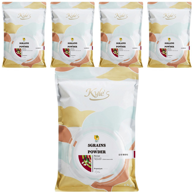 카일스 오곡파우더, 1kg, 5개, 1kg, 1개입