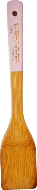 OTTO 崴昇 卡娜赫拉的小動物 料理用具 煎鏟, 原木色 + 粉色, 1支