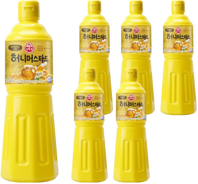 오뚜기 허니 머스타드, 1.05kg, 6개