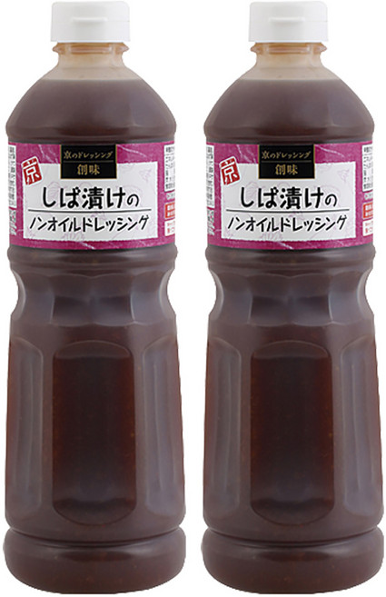 소미 시바즈케 논오일 드레싱, 1L, 2개
