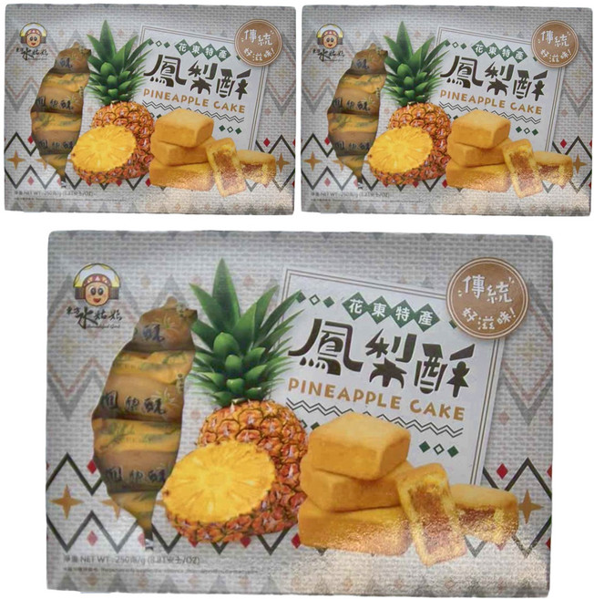 東方水姑娘 鳳梨酥, 250g, 3盒