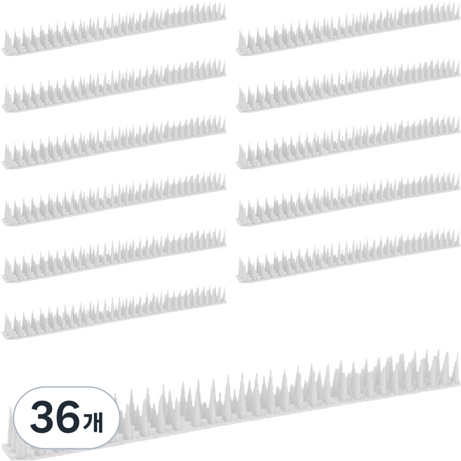 그린허그 조류 비둘기 퇴치기 화이트 H35, 50g, 36개