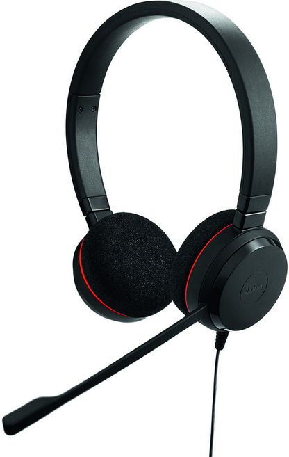 Jabra 商務耳機麥克風, Evolve 20, 黑色