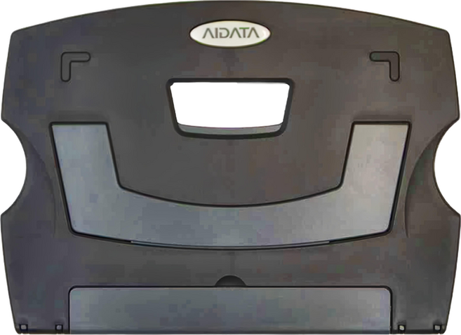 AIDATA 愛得他 輕巧型筆電架 平板架 六段可調角度, 灰黑色, 1個