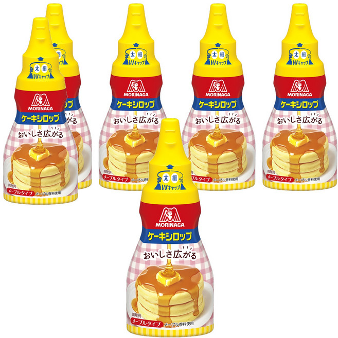 MORINAGA 森永 蛋糕糖漿, 200g, 6瓶