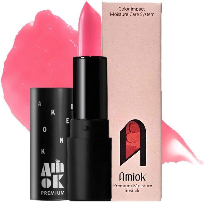 아미옥 프리미엄 립스틱, 1개, 118셀먼피치