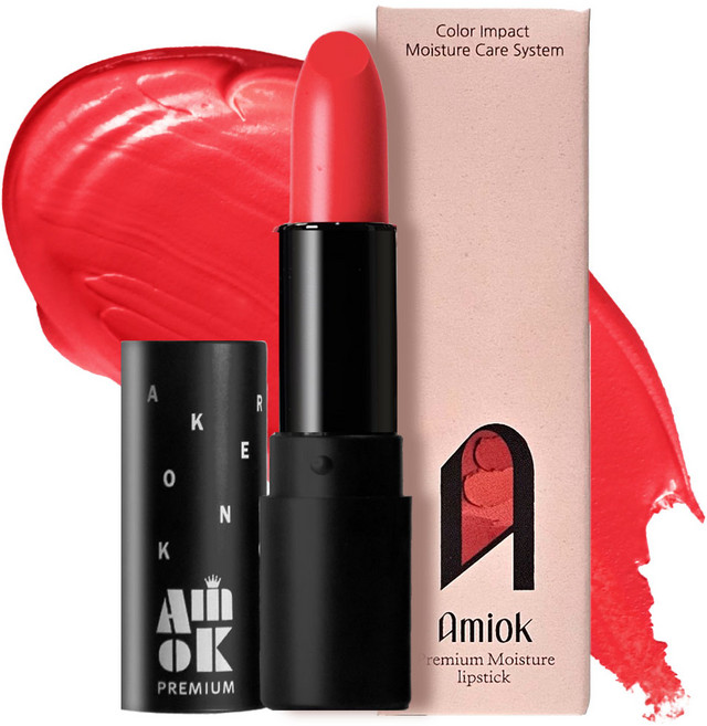 아미옥 프리미엄 립스틱, 1개, 410트로픽오렌지