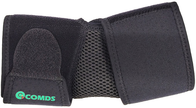 COMDS 康得適 可調式透氣護肘, 1個, 黑色