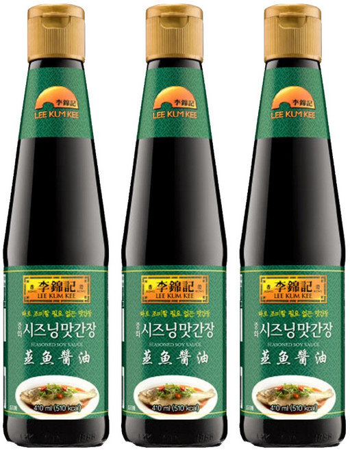 이금기 중화시즈닝 맛간장, 3개, 410ml