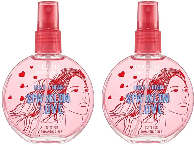 Pucelle 香氛噴霧 閃耀愛戀, 2瓶, 150ml