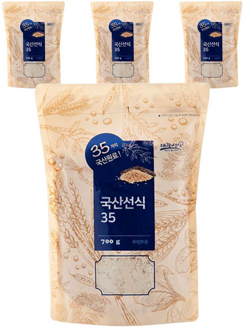 태광선식 국산선식35, 4개, 700g