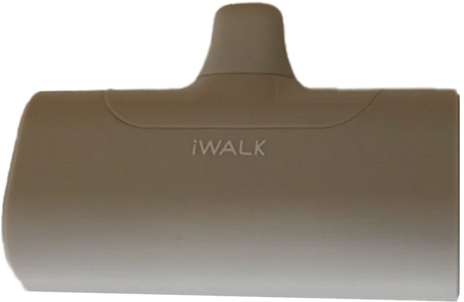 Iwalk Battery 4500mAh 20W 1孔輸出口袋充電寶4代行動電源 升級款, DBL4500NC, 奶茶色