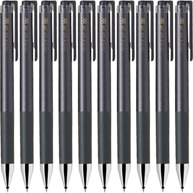 PILOT 百樂 經典Juice Up原子筆 0.4mm, 亮黑色, 10個