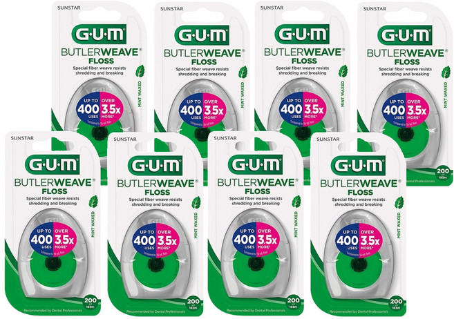 검 위브 민트왁스 치실 1840, 1개입, 8개