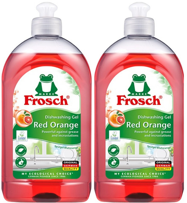 프로쉬 레드오렌지 주방세제, 500ml, 2개
