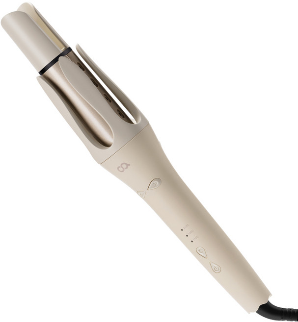 오아 오토 헤어 웨이브 자동 롤러 볼륨 프리볼트 고데기, 베이지, OHA-024BE