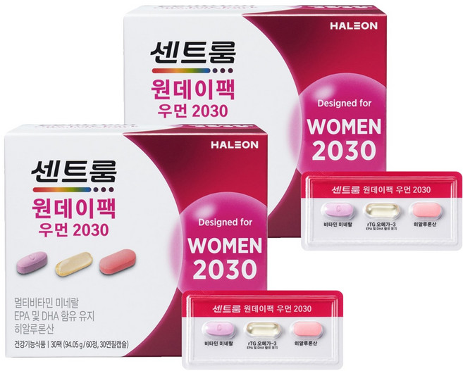 센트룸 원데이팩 우먼2030, 30회분, 2개