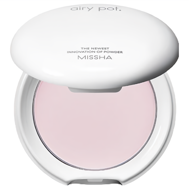 MISSHA 台灣公司貨 持久定妝控油蜜粉餅 5g, 珍珠粉, 1個