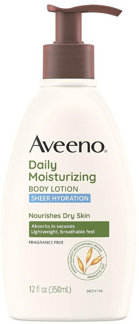 Aveeno 燕麥水感保濕乳, 350ml, 1瓶