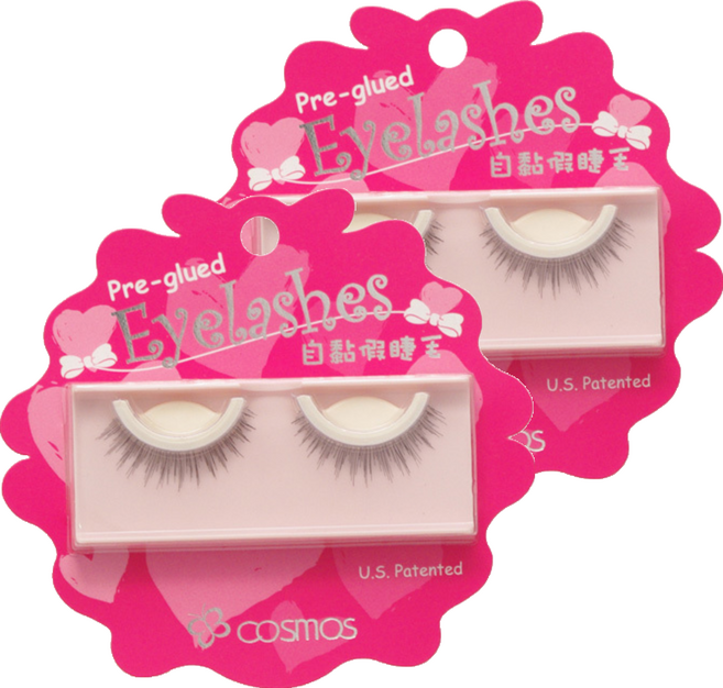 台灣 COSMOS 自黏假睫毛, #110, 2組