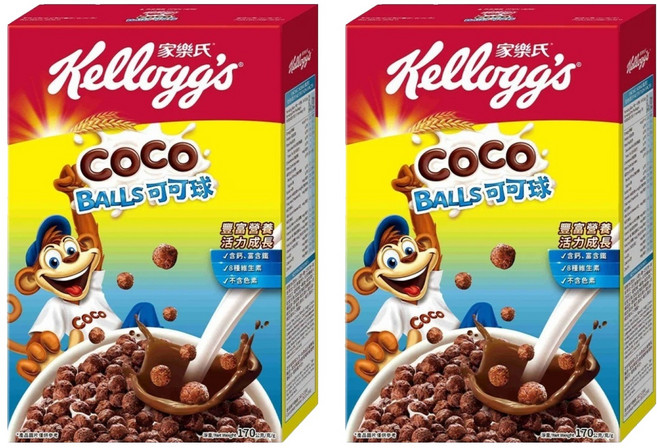 Kellogg's 家樂氏 COCO 可可猴 可可球, 170g, 2盒