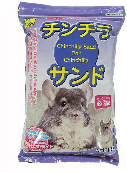 와일드산코 친칠라 모래, 1.5kg, 1개