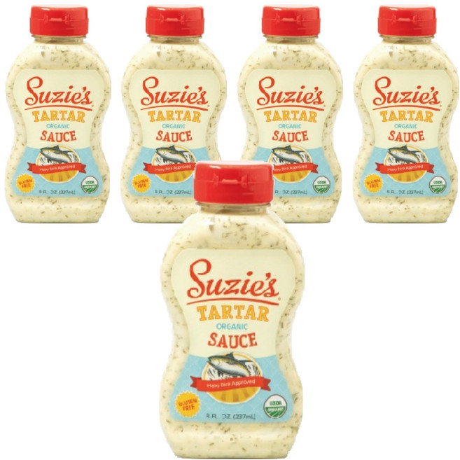 Suji的有機塔塔醬, 237ml, 5個