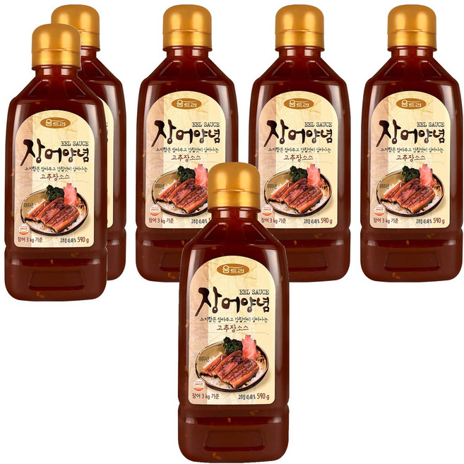 움트리 장어양념, 590g, 6개