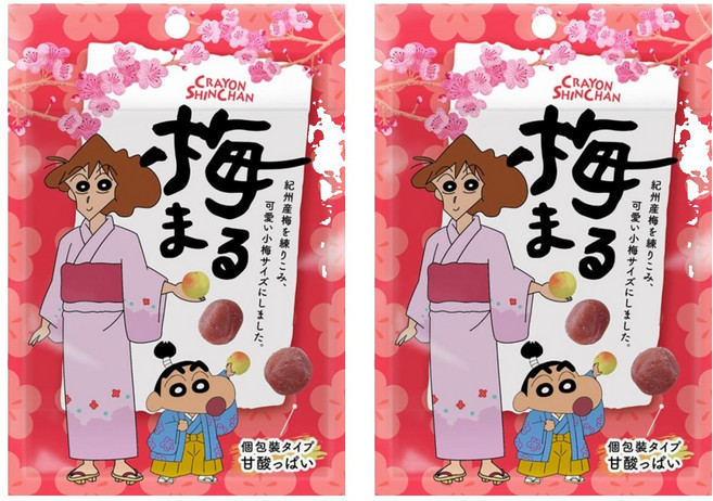 Shinchan 蠟筆小新 小梅肉球, 16.2g, 2袋